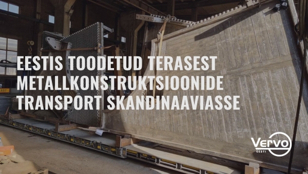Terase ja metalli transport Skandinaaviasse